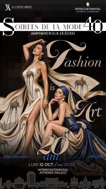 Soirées de la Mode 40 – „Fashion is Art”