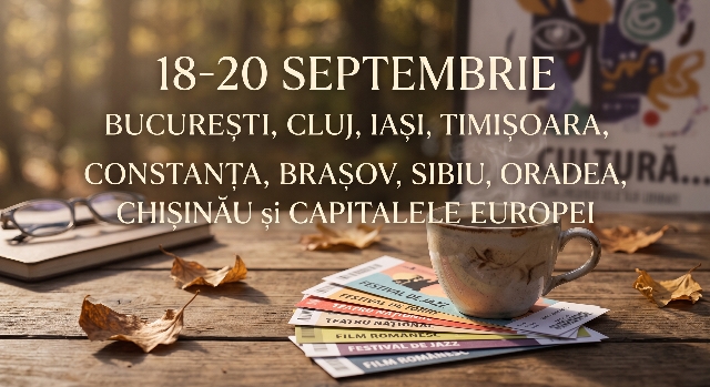 Agendă de toamnă: Cuvinte și Cafea printre cele mai așteptate evenimente culturale