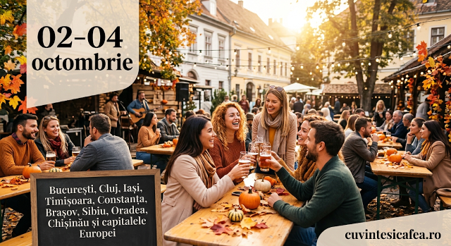 2–4 octombrie 2026 - Agenda culturala Cuvinte și Cafea